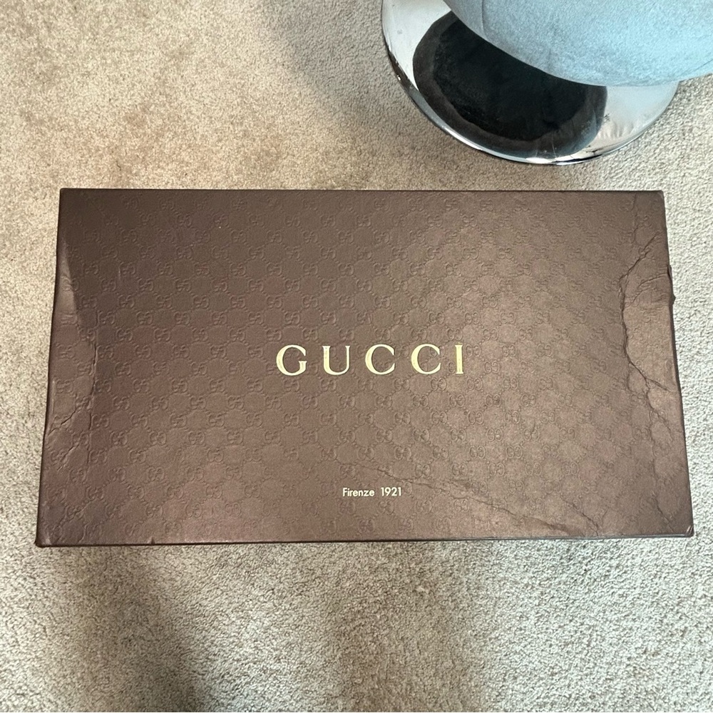 Gucci Black GG Monogram Signature Nylon Canvas Rubber Rain Boots 40 - Picture 9 of 14